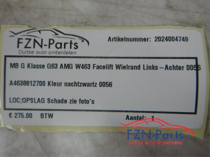 Mercedes-Benz G-Klasse G63 AMG W463 Wielrand Links-achter