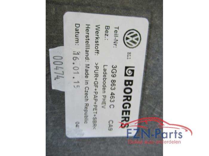 VW Passat B8 Variant GTE Laadvloer Bagageruimte