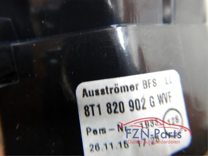 Audi A4 8K / A5 8T Luchtrooster Rechts Hoogglans Zwart