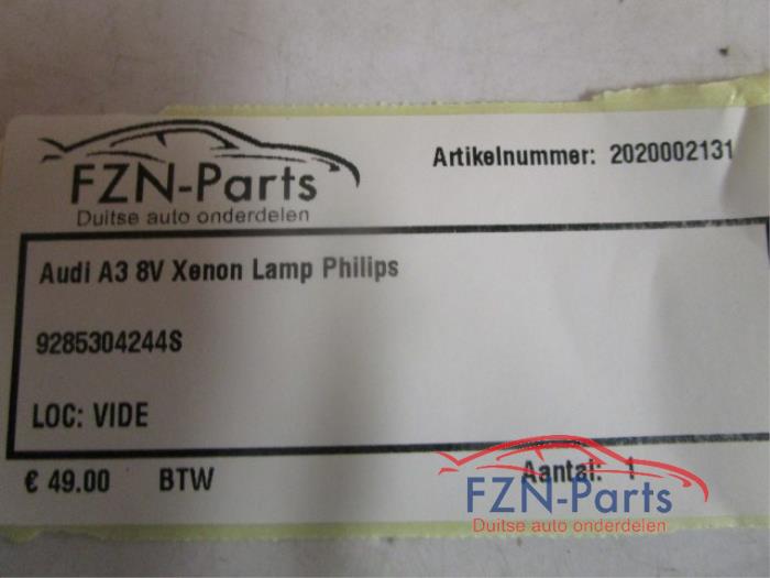 Xenon Lamp Audi A3 (22738492)