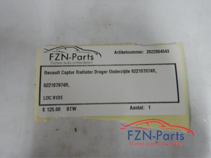 Renault Captur Radiator Drager Onderzijde
