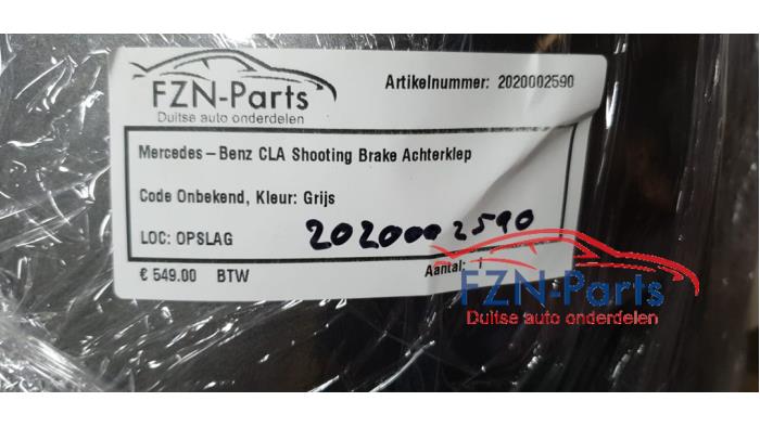 MERCEDES-BENZ CLA W117 Shooting Brake Achterklep