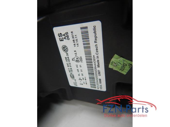 VW Polo 6C Volled Koplampen Set Links+Rechts