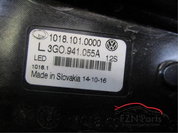 VW Passat B8 GTE LED Dagrijverlichting Links