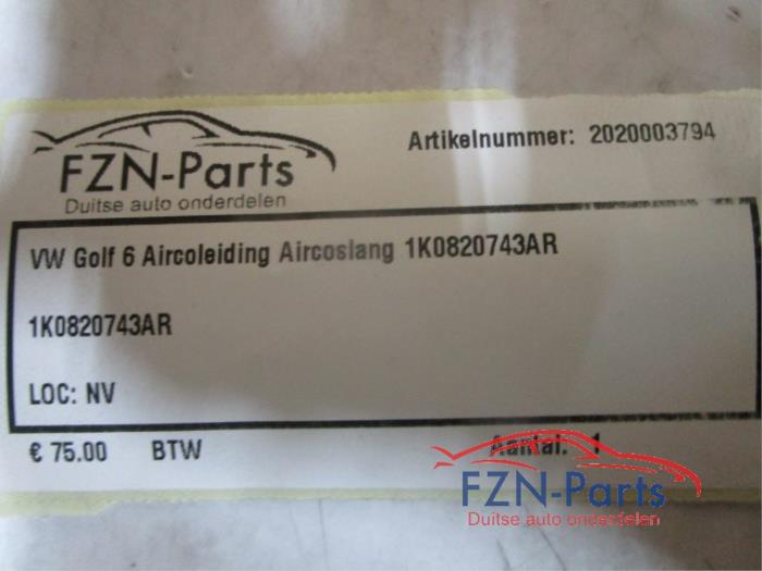 VW Golf 6 Aircoleiding Aircoslang