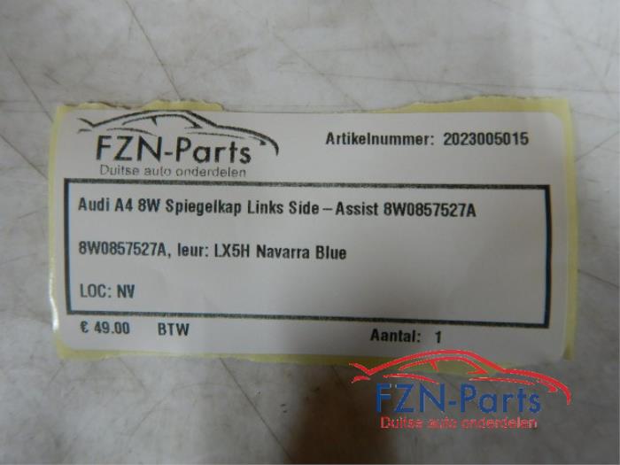 Spiegelkap links Audi A4 (22738762)