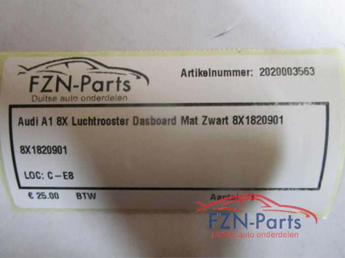 Luchtrooster Dashboard Audi A1 (22735959)