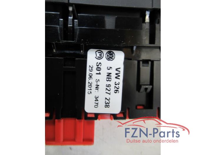 VW Tiguan 5NA Schakelaars Middenconsole