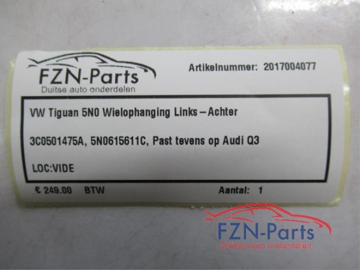 Wielophanging links-achter Volkswagen Tiguan (22729519)