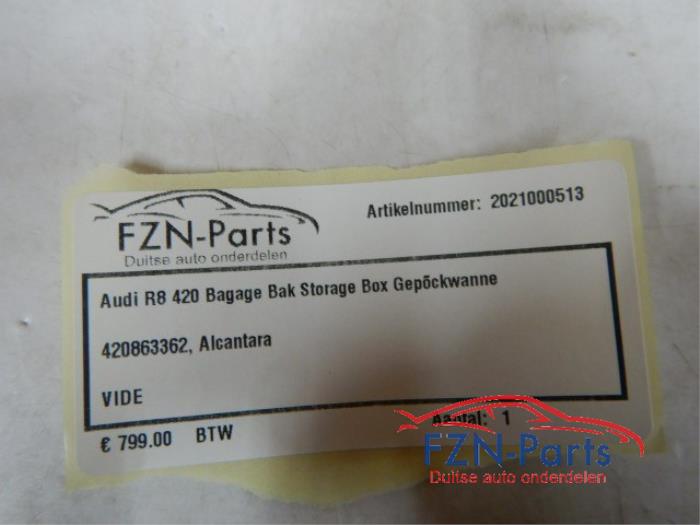 Bekleding bagageruimte Audi R8 (22740957)