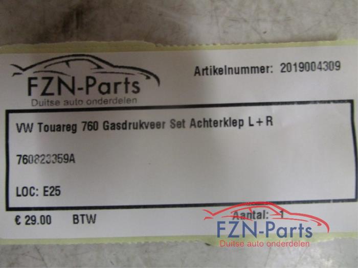 Set Gasdempers Achterklep Volkswagen Touareg (22742448)