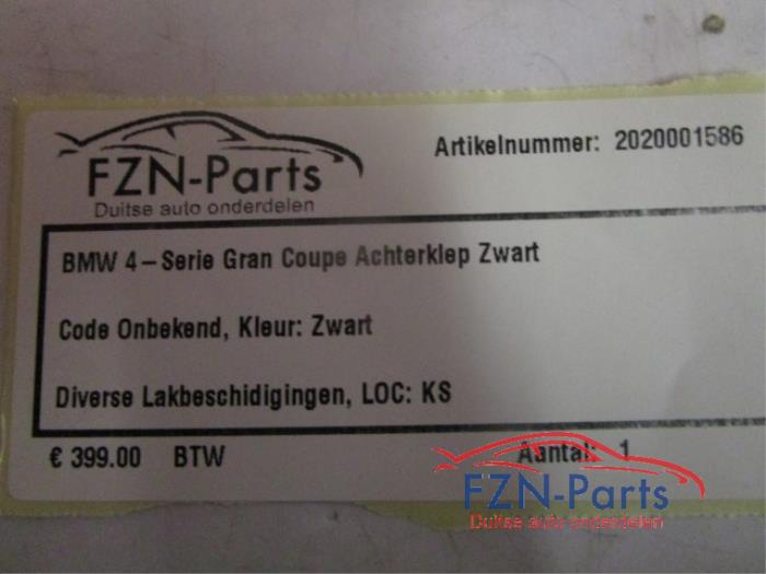 Achterklep BMW 4-Serie (22724435)