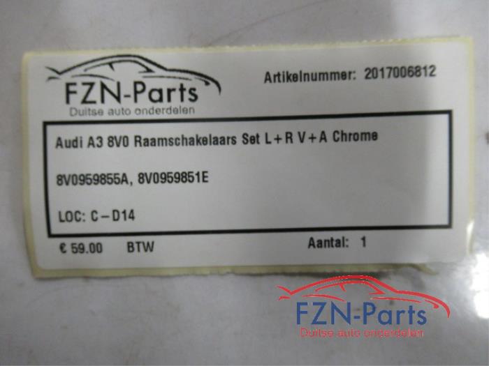 Elektrisch Raam Schakelaar Audi A3 (22729094)