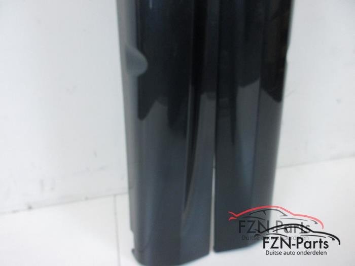 VW Golf 6 R20 Sideskirts R-Line Set L+R Dark Iron Blue LD5G