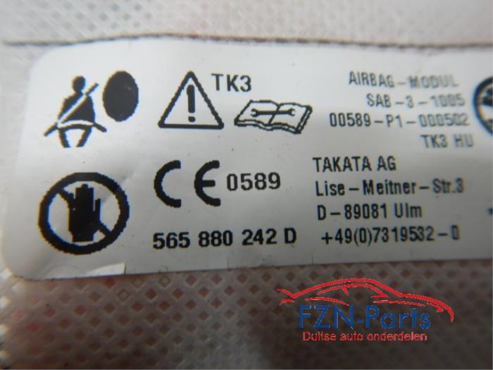 Airbag stoel (zitplaats) Skoda Kodiaq (22730704)