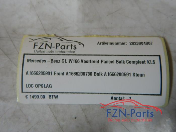 Frontpaneel Mercedes GLE (22743666)