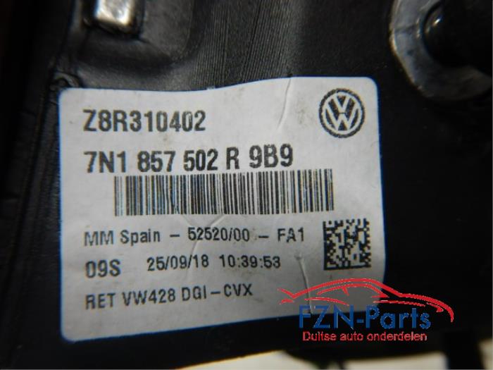 VW Sharan Spiegel Rechts R (Zij,Buitenspiegel) LI7F