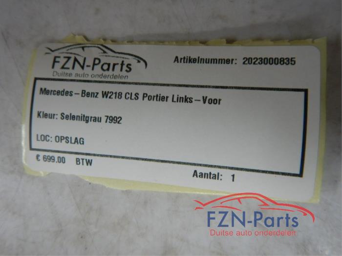 Portier 4Deurs links-voor Mercedes CLS-Klasse (22723294)