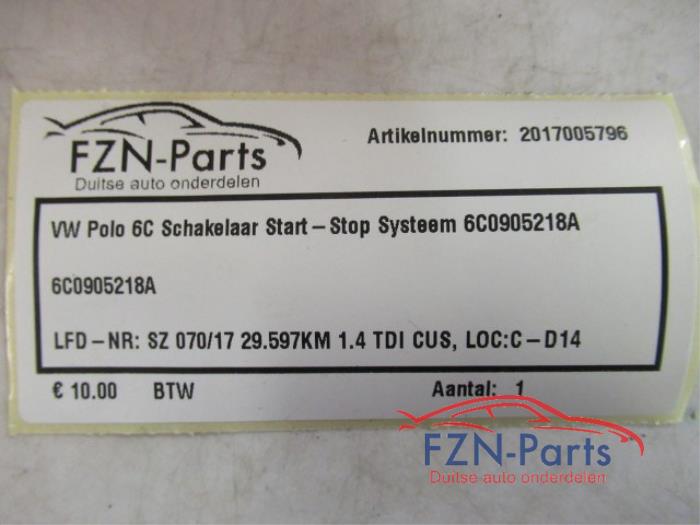 Start/Stop schakelaar Volkswagen Polo (22742345)