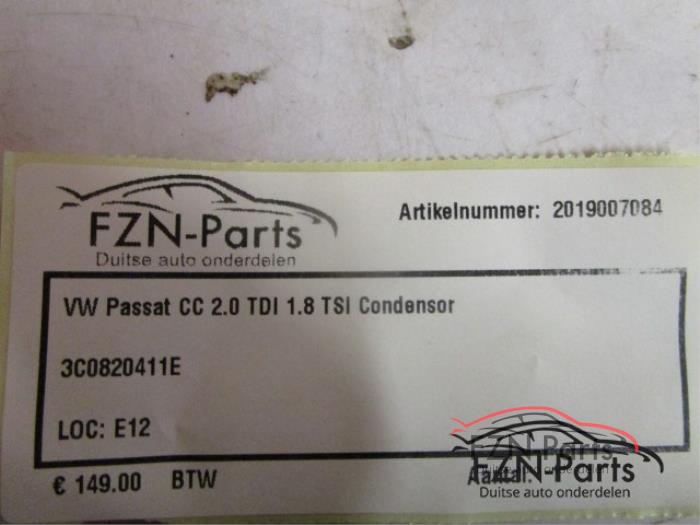 VW Passat CC 2.0 TDI 1.8 TSI Condensor