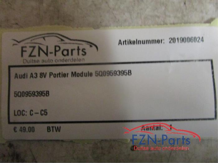 Centrale Deurvergrendelings Module Audi A3 (22740641)