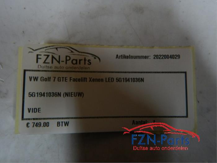 VW Golf 7 GTE Facelift Xenon LED