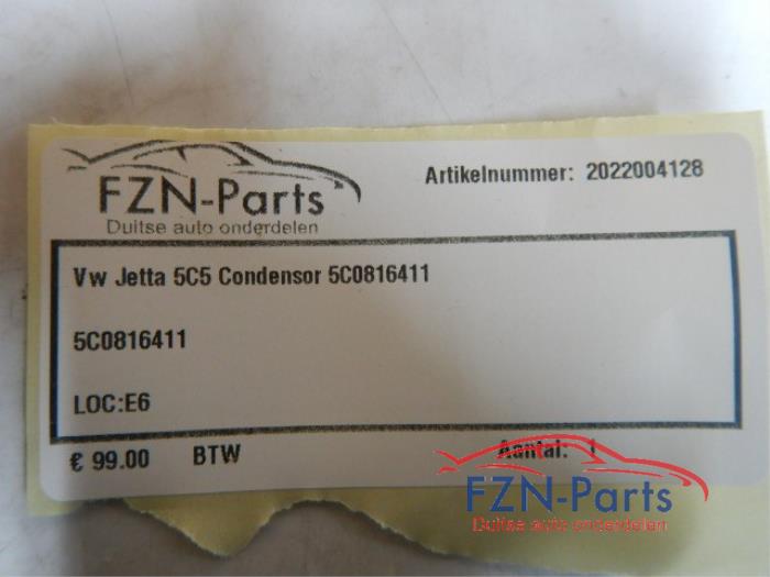 Airco Condensor Volkswagen Jetta (22744655)