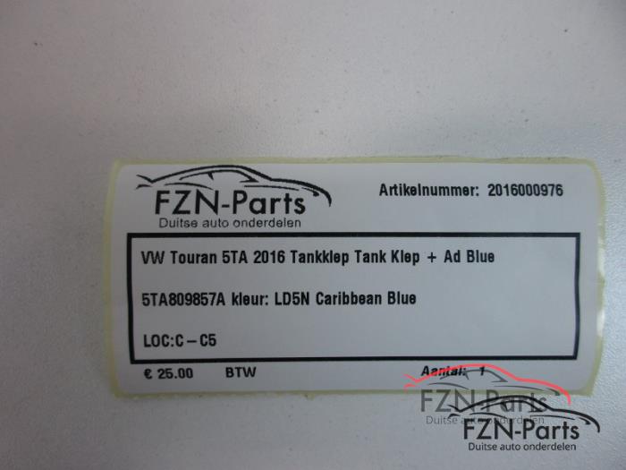 Tank Klep Volkswagen Touran (22728201)