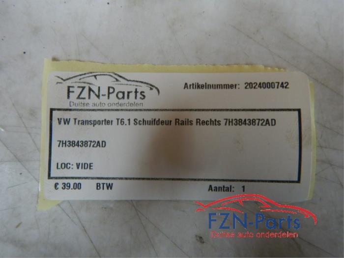 Afdekplaat diversen Volkswagen Transporter (22745212)