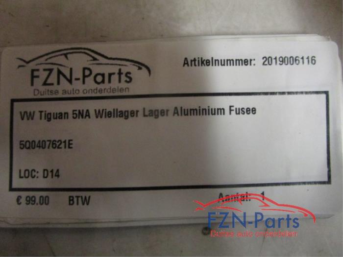 VW Tiguan 5NA Wiellager Lager Aluminium Fusee