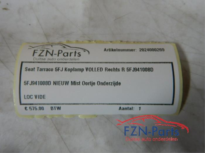 Seat Tarraco 5FJ Koplamp VOLLED Rechts R