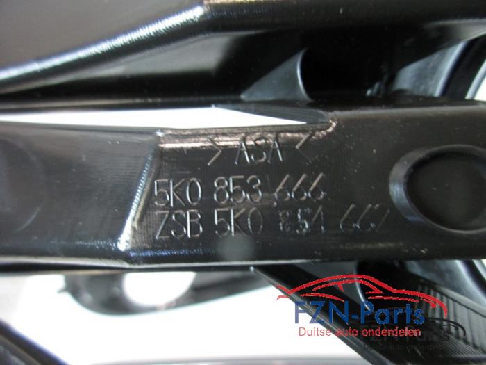 VW Golf 6 Chrome Inlegset Voorbumper ( Luchtroosters Grille )