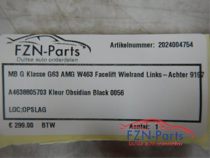Mercedes-Benz G-Klasse G63 AMG W463 Wielrand Links-achter 9197 A