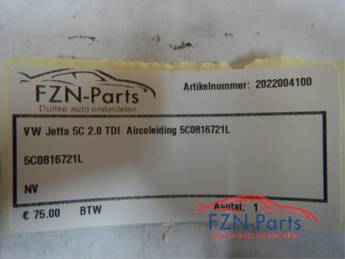 VW Jetta 5C 2.0TDI Aircoleiding