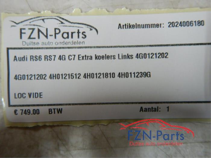 Kachel Radiateur Audi A6 (22742601)