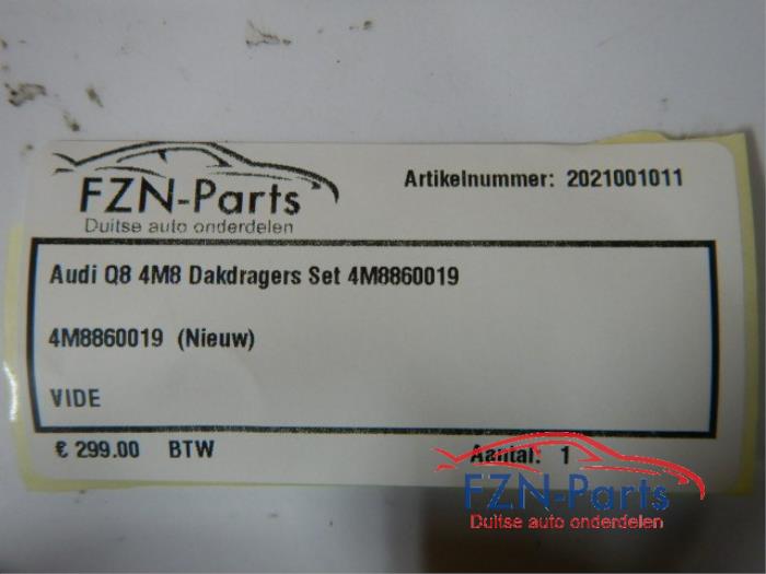 Dakdrager set Audi Q8 (22738454)