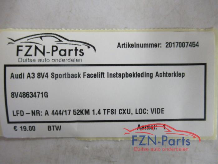 Bekleding Achterklep Diversen Diversen (22738768)