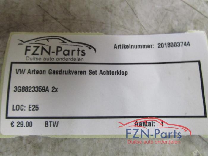 VW Arteon Gasdrukveren Set Achterklep