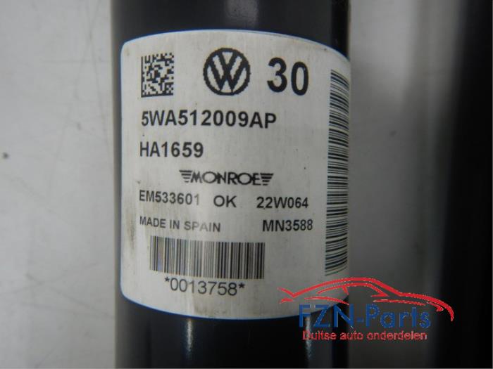 VW Golf 8 GTI DCC Schokdempers Achterzijde