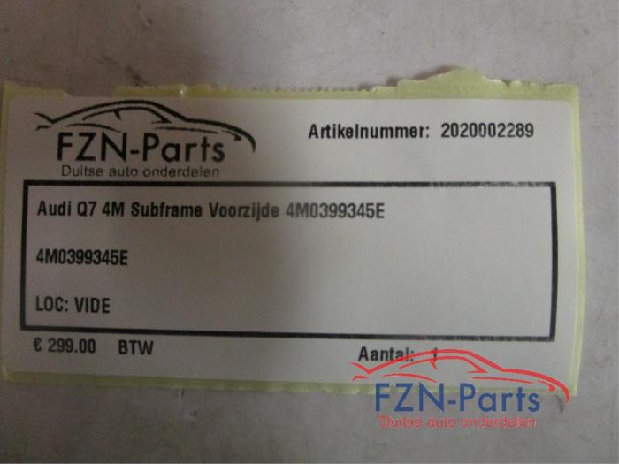 Audi Q7 4M Subframe Voorzijde