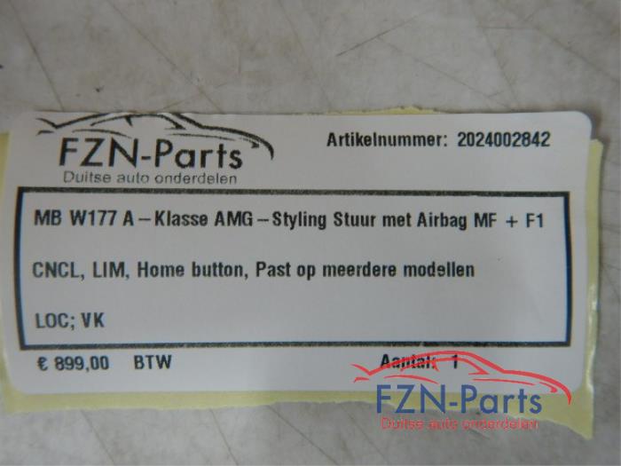 Stuurwiel Mercedes A-Klasse (22742528)