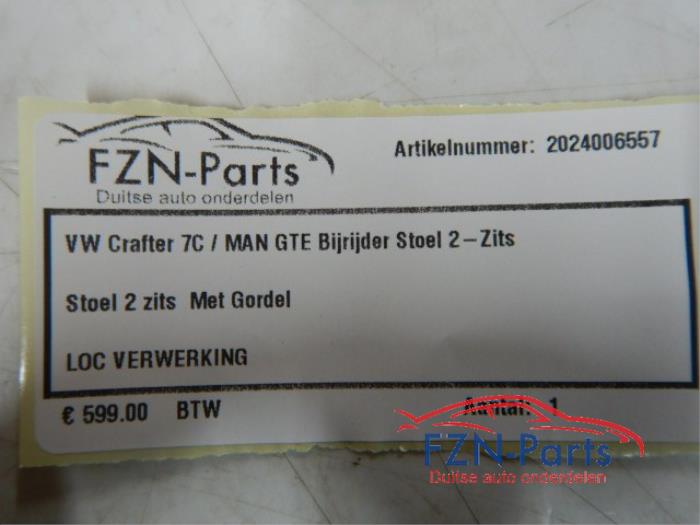 Stoel links Volkswagen Crafter (22742001)