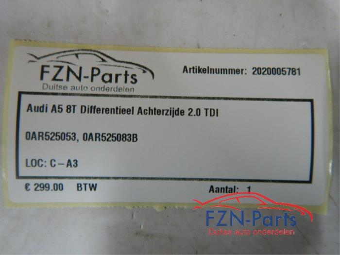 Differentieel achter Audi A5 (22733849)