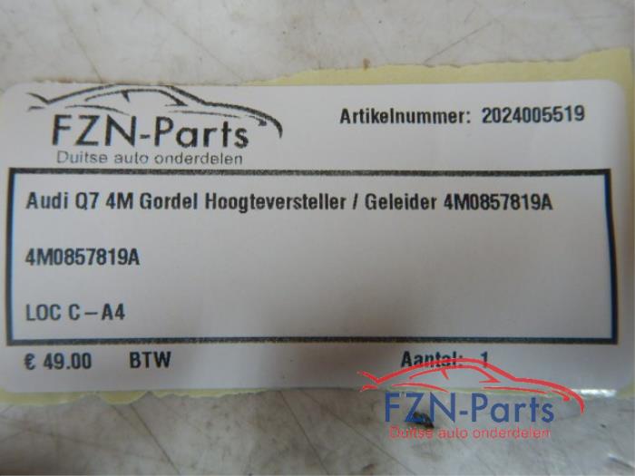 Gordelspanner Set Audi Q7 (22743974)