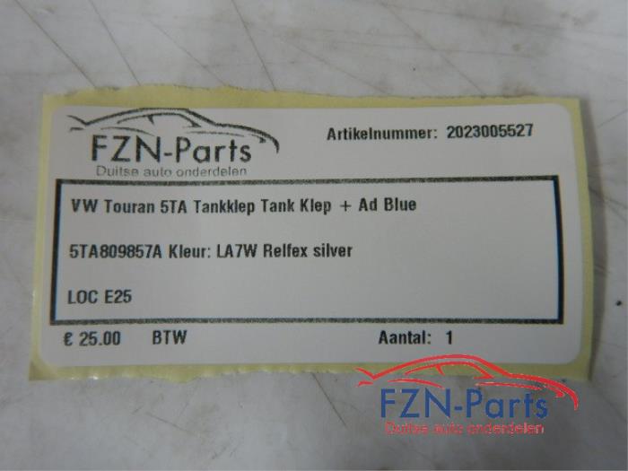 Tank Klep Volkswagen Touran (22728196)