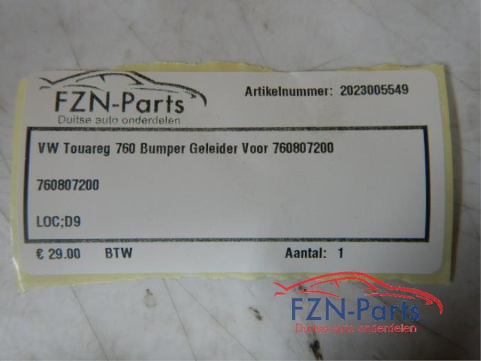VW Touareg 760 Bumper Geleider Voor