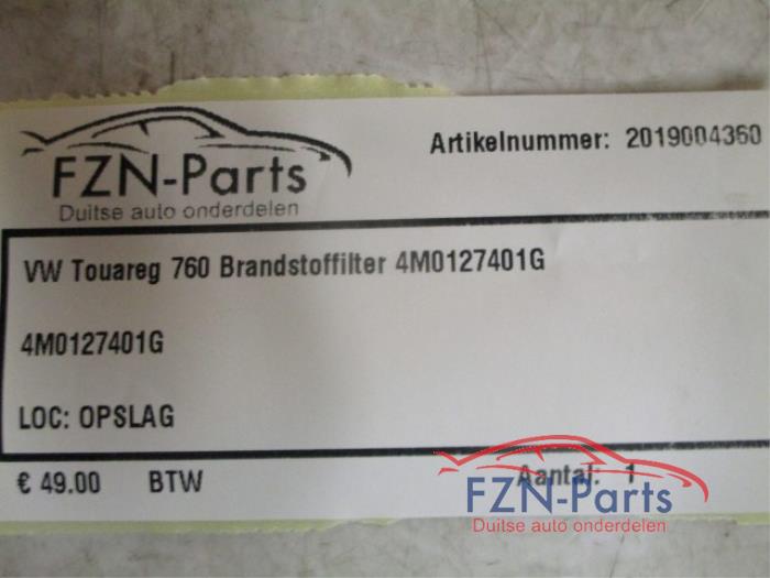 Brandstoffilter Volkswagen Touareg (22744152)