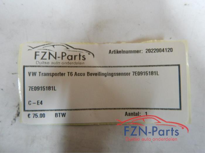VW Transporter T6 Accu Beveillingingssensor