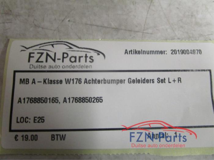 Mercedes-Benz A-Klasse W176 Achterbumper Geleiders Set L+R