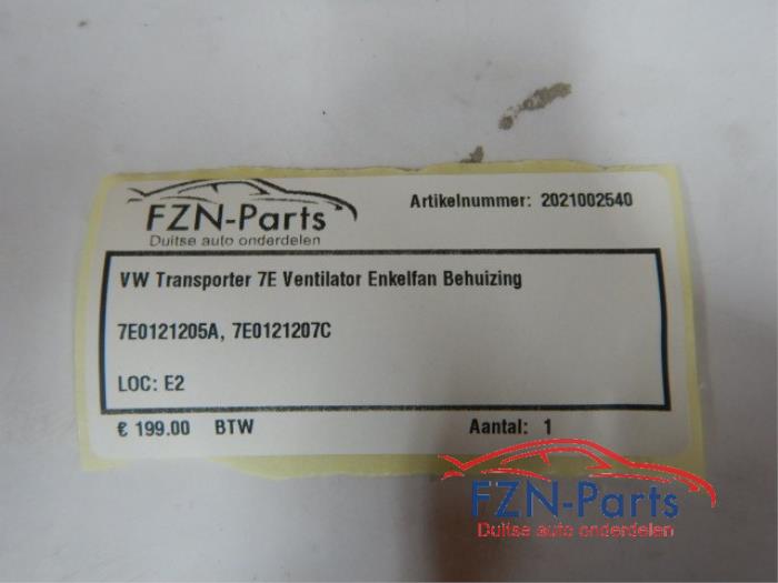 Kachel Ventilatiemotor Volkswagen Transporter (22742007)